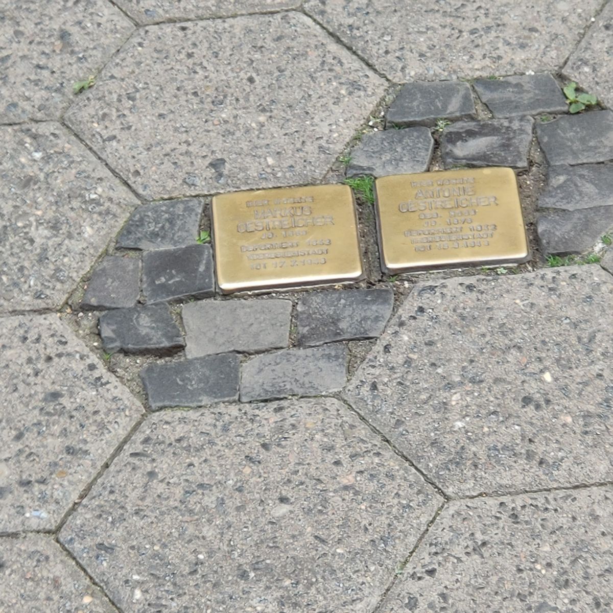 Stolpersteine in Aburg
